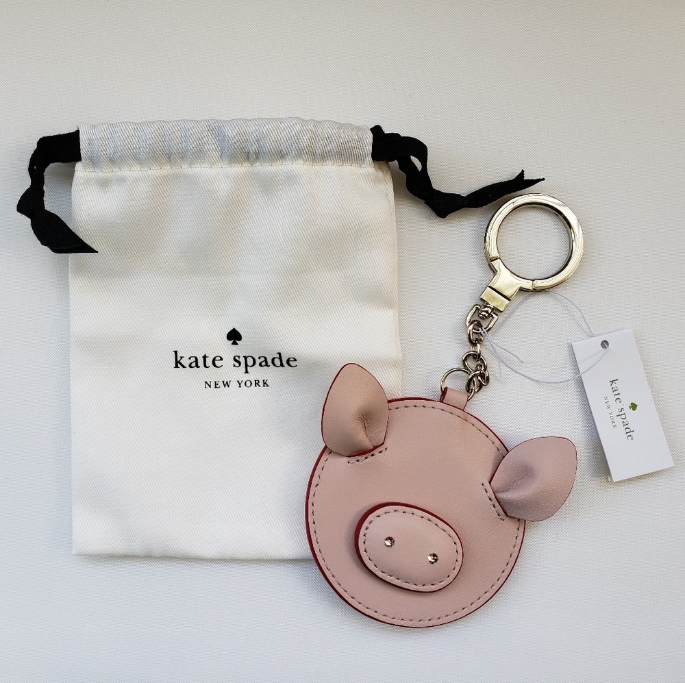 ๐HP๐ Kate Spade Year of the Pig Keychain NWT - Picture 4 of 5